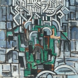 Chrysanten in Vaas (1916)